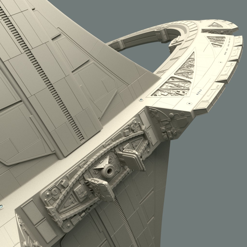 Deep Space Nine (High Poly) preview image 2